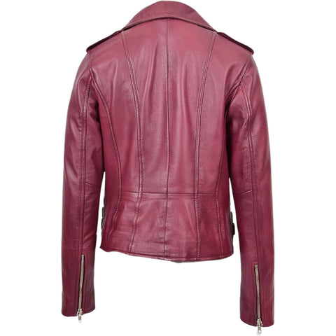 Women's Moto Leather Jacket