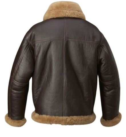 Men's Aviator Leather Jacket