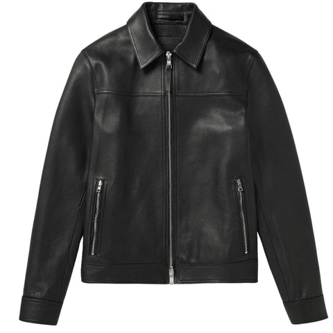 Men's Iconic Black Leather Jacket