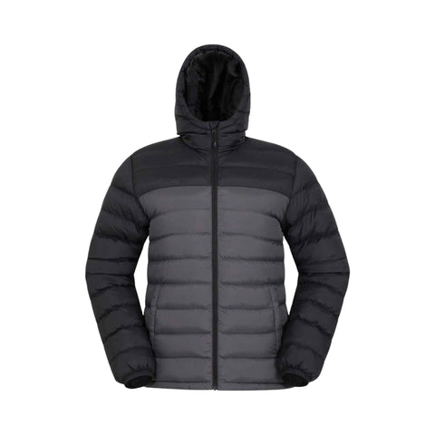 Men's Gray Puffer Jacket