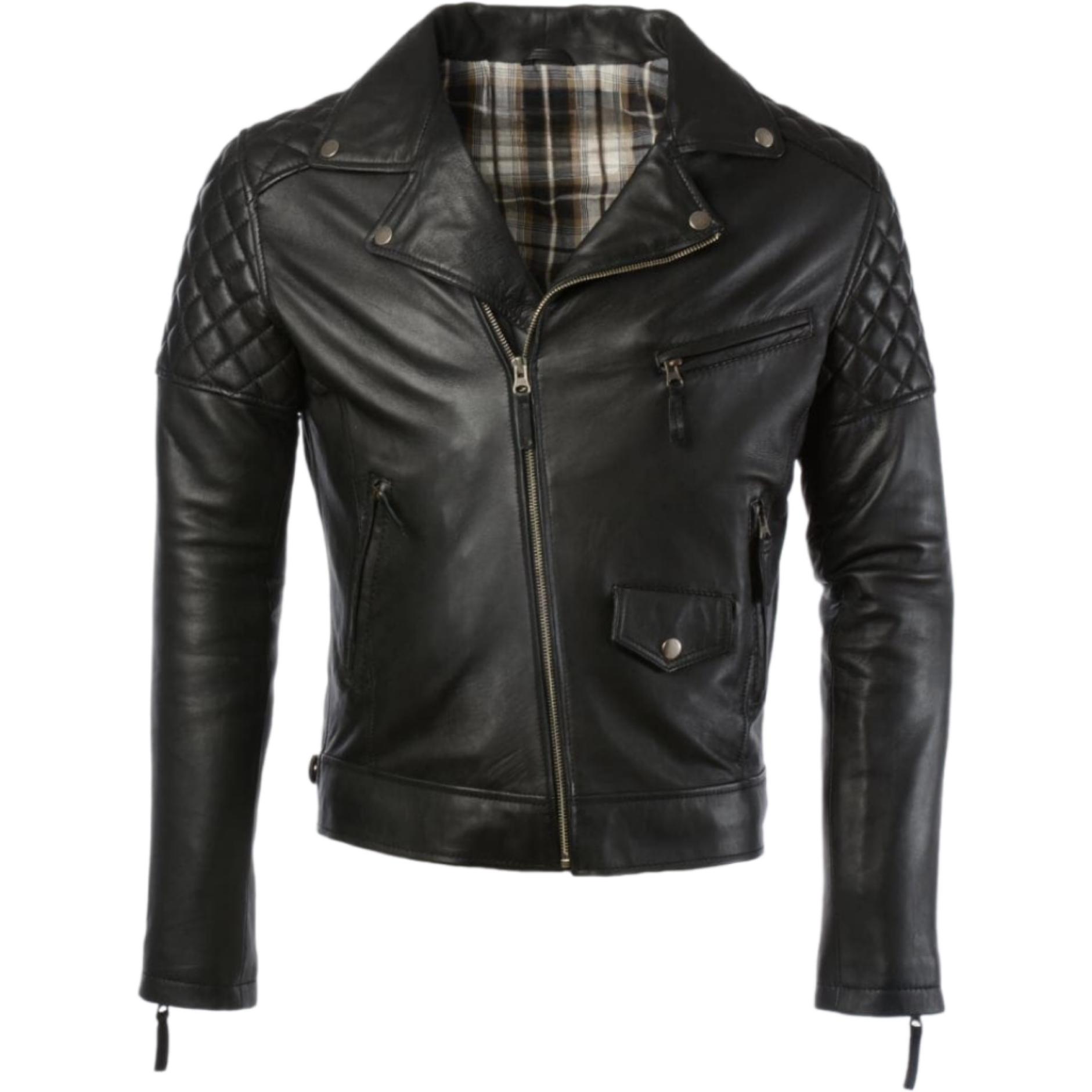 Urban Outlaw Leather Jacket | Biker Leather Jacket  | clofitters