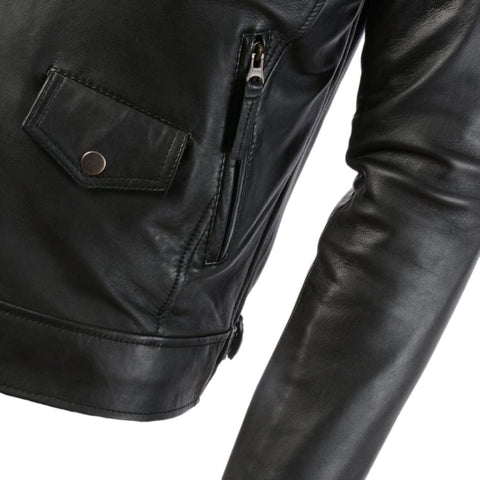 Urban Outlaw Leather Jacket | Biker Leather Jacket  | clofitters