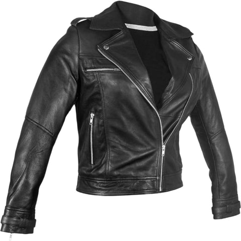 Women Leather Aura Jacket | Stylish Women Leather Jacket | clofitters